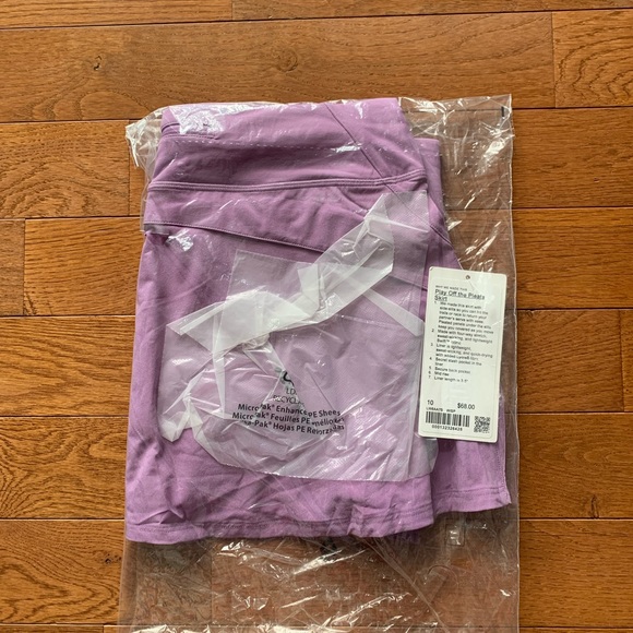 🌸LULULEMON PLAY OFF THE PLEATS SKIRT-WISTERIA-12🌸 - Picture 8 of 10